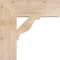 Ekena Millwork Funston Block Smooth Bracket, Douglas Fir, 5 1/2"W x 20"D x 20"H BKT06X20X20FST05SDF - alternate 2